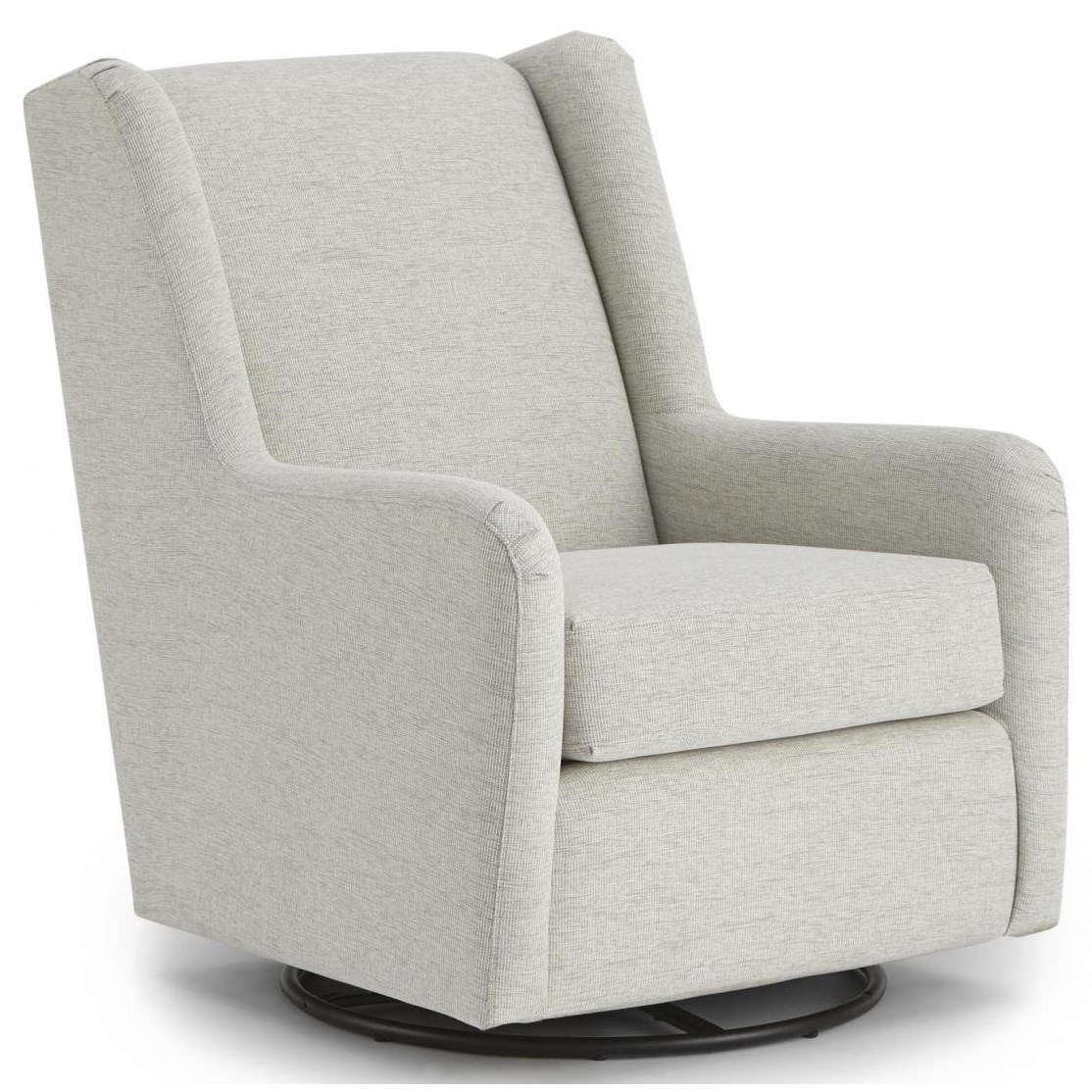 Best Home Furnishings Brianna Contemporary Swivel Glider Godby Home
